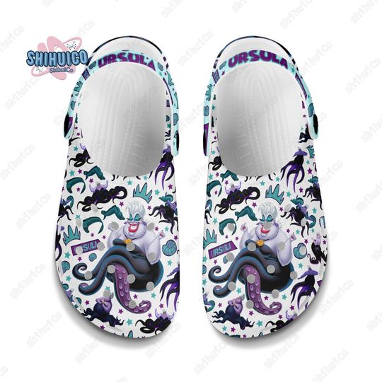 Ursula Disney Clogs