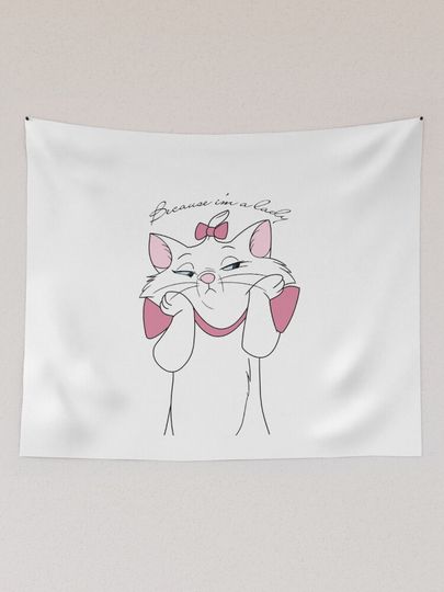 Marie Disney The Aristocats Tapestry