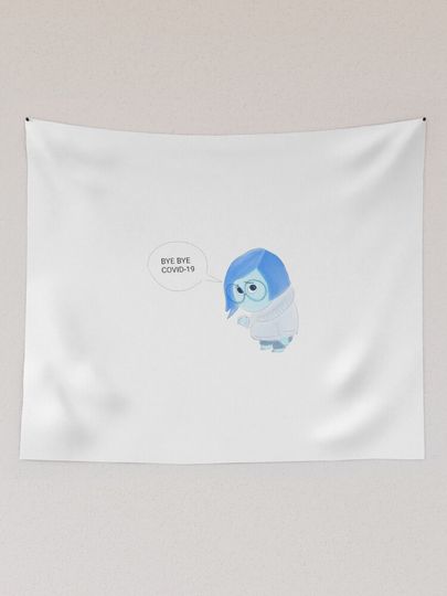 Sadness Disney Inside Out Tapestry