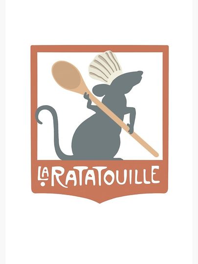 Disney The Ratatouille  Spiral Notebook