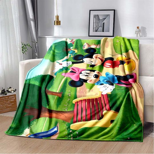 Disney Minnie Mickey  Fleece Blankets