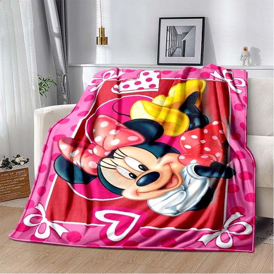 Disney Minnie Mickey  Fleece Blankets