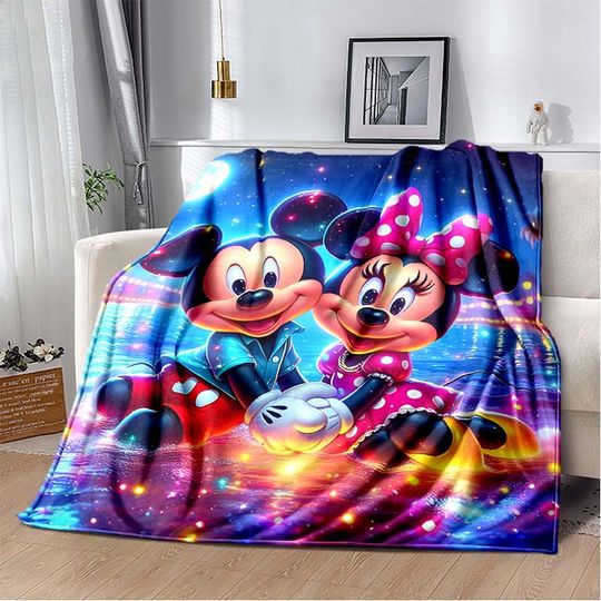 Disney Minnie Mickey  Fleece Blankets