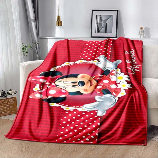 Disney Minnie Mickey  Fleece Blankets