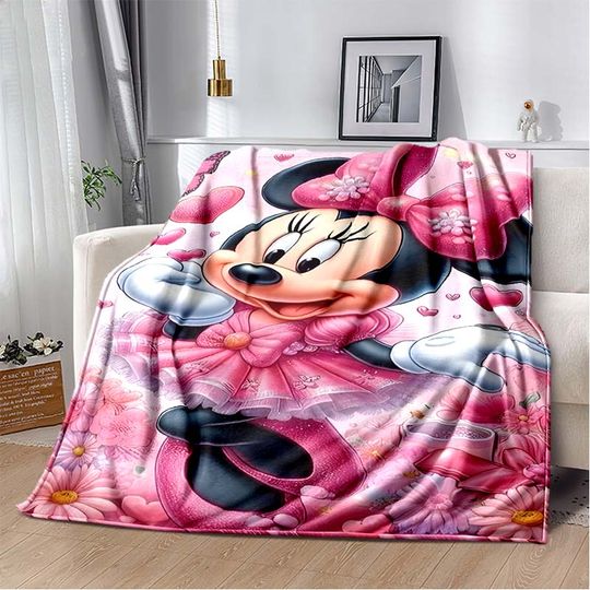 Disney Minnie Mickey  Fleece Blankets