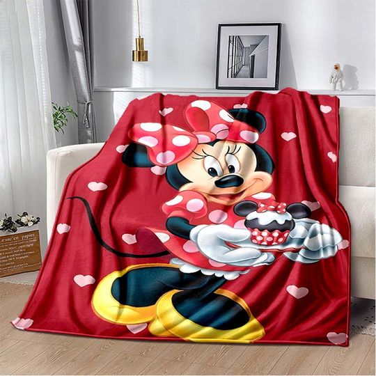Disney Minnie Mickey  Fleece Blankets
