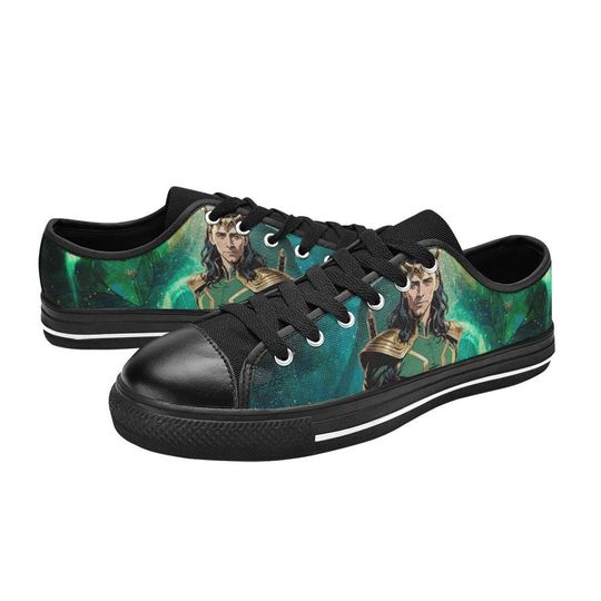 Loki Low Top Shoes Sneakers Disney Low Sneakers