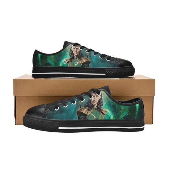 Loki Low Top Shoes Sneakers Disney Low Sneakers
