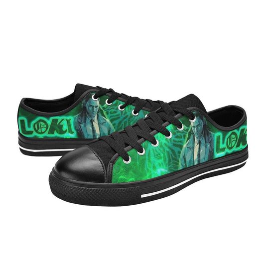 Loki Low Top Shoes Sneakers Disney Low Sneakers