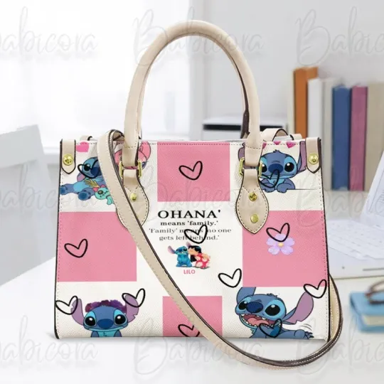 Stitch Disney Handbag , Disney Shoulder Bag,  Stitch Handbag