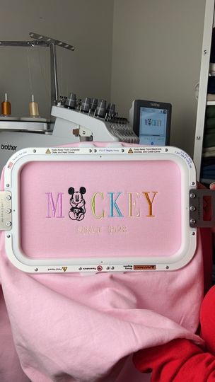 Mickey Mouse Hoodie , Disneyland, custom embroidered Hoodie