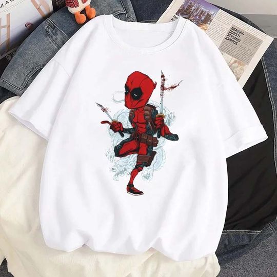 Disney Marvel Deadpool Graphic Printed T Shirt