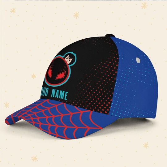 Custom Spiderman Peni Parker Logo Cap, Custom Disney Hat, Spiderman Baseball Cap