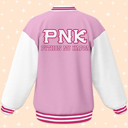 Custom Monster University PNK Basic Varsity Jacket, Baseball Outfit Disney gift