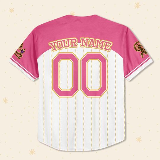 Custom Disney Princess Aurora Sleeping Beauty, Custom Kids, Baseball Jersey