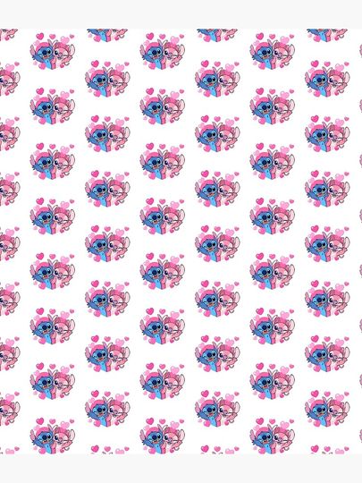 Stitch and angel Backpack, Cute Disney Lilo Stitch Backpack