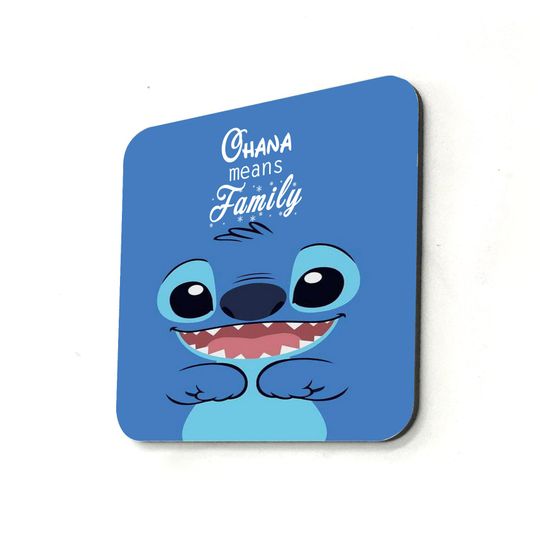 Disney Stitch, Ohana Means Family Coaster