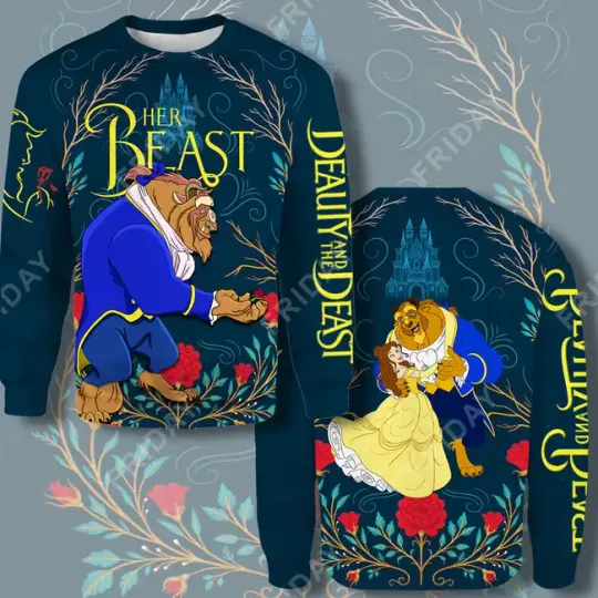 Disney Beauty and the Beast 3D Zip