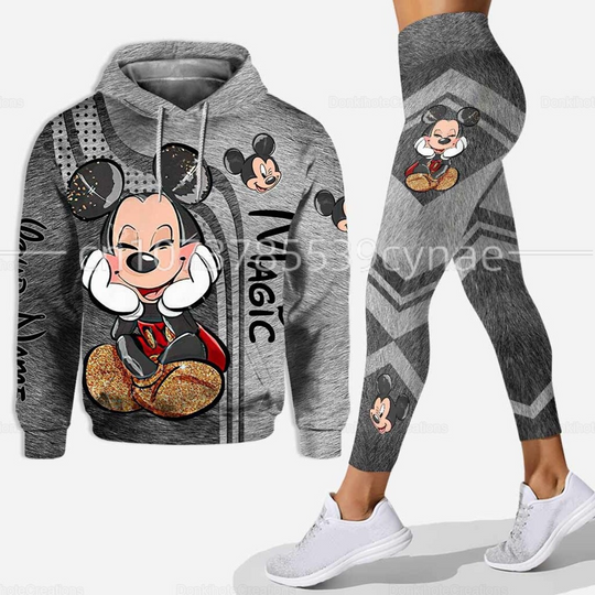 2023 New Disney Mickey  Hoodie Legging Sets