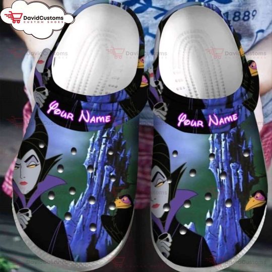 Disney Maleficent Sleeping Beauty Disney Clogs Shoes