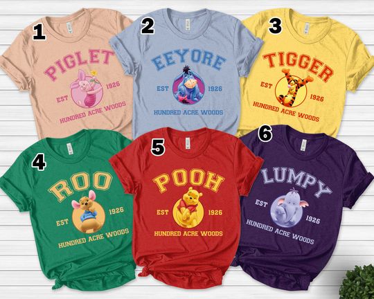 Winnie The Pooh Shirts, Disney Winnie The Pooh