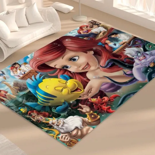 The Little Mermaid Disney Rug
