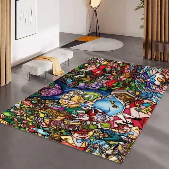 Alice In Wonderland Disney Rug