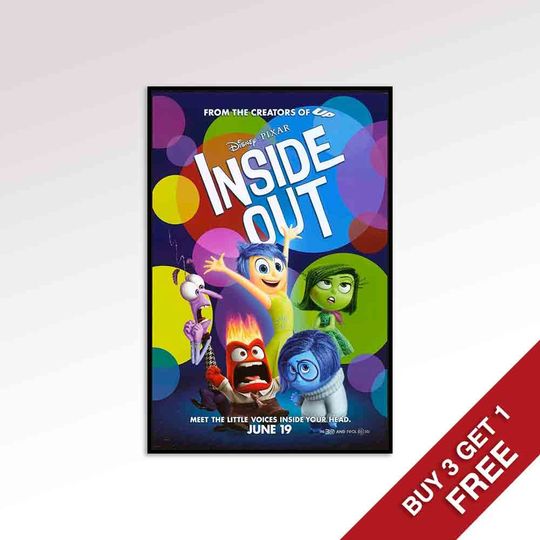 Disney's Inside Out  Movie Poster