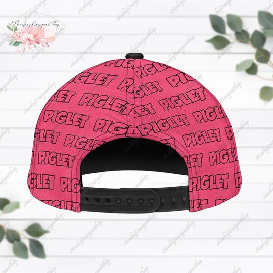 Piglet Cap, Piglet Classic Cap, Piglet Baseball Hat, Disney Pooh Piglet Hat
