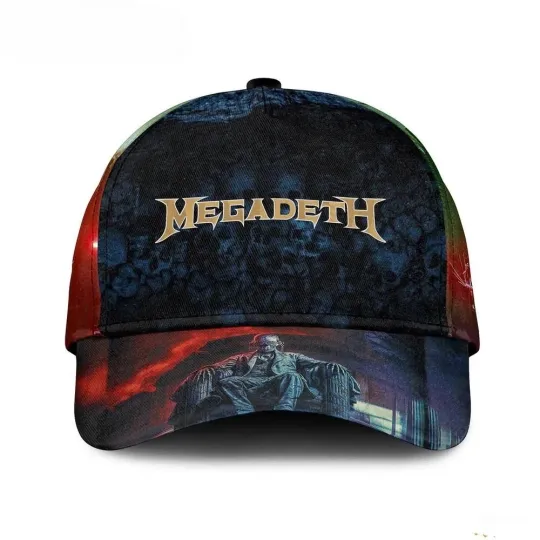 Megadeth Music Band Graphics Cap