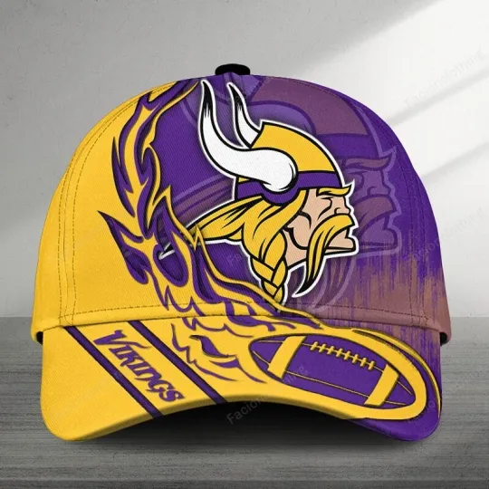 Minnesota Vikings Personalized Classic Cap For Fan