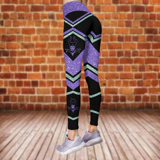 Halloween Maleficent Hoodie Legging, Disney Villains