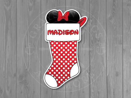 Disney Cruise Christmas Stocking Stateroom Door Magnet