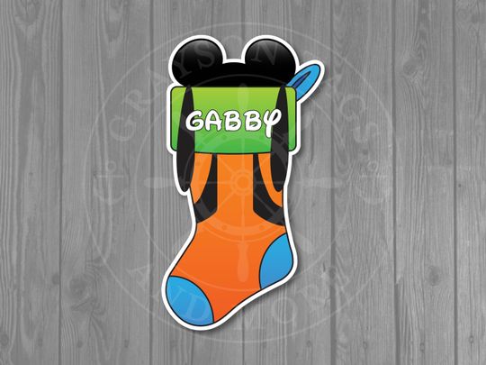 Disney Cruise Christmas Stocking Stateroom Door Magnet