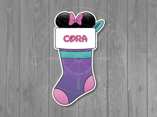 Disney Cruise Christmas Stocking Stateroom Door Magnet