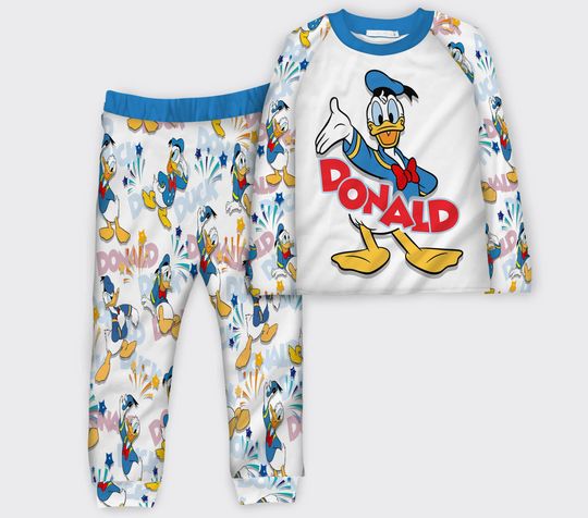 Halloween Donald Duck Pajamas, Disney Donals Epcot Shirt