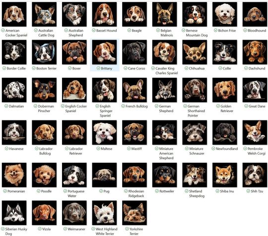 Personalized dog stocking, Disney Christmas Dog Breed Stocking