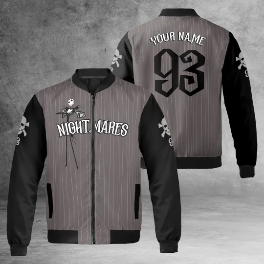 Personalized Love The Nightmare Before Christmas Jack Skellington Jacket