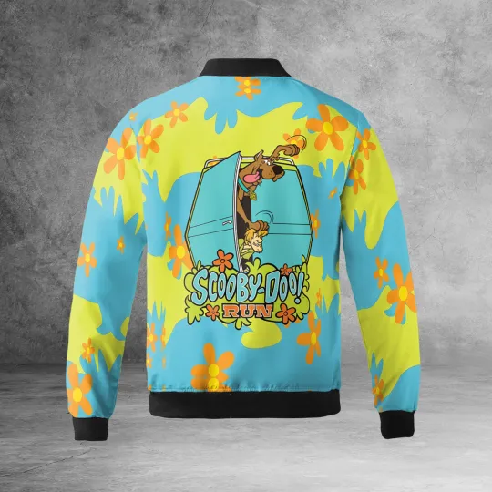 Scooby Doo Run Scooby Doo Friends On Mystery Machine Jacket