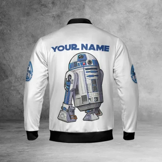 Personalized Star Wars Astromech Droid R2-D2 Gift For Fans Jacket