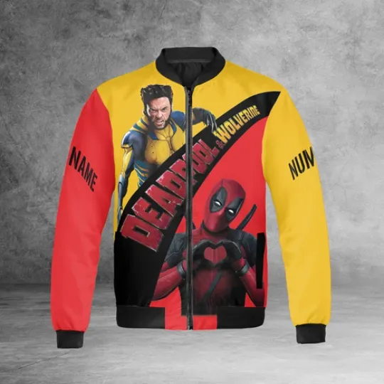 Personalized Deadpool And Wolverine Let's F*cking Deadpool 3 Superheroes Jacket