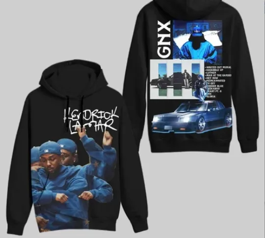 Kendrick Lamar GNX Wacced Out Murals Hoodie  3D