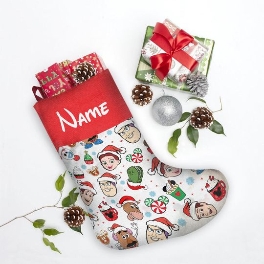 Personalized Disney Toy Story Christmas Stocking, Toy Story Land Gift