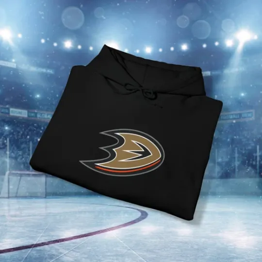 Classic Anaheim Ducks Pullover Hoodie, Ice Hockey Fan Gear