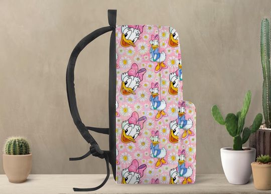 Daisy Duck Backpack, Daisy Duck School Bag, Laptop Backpack