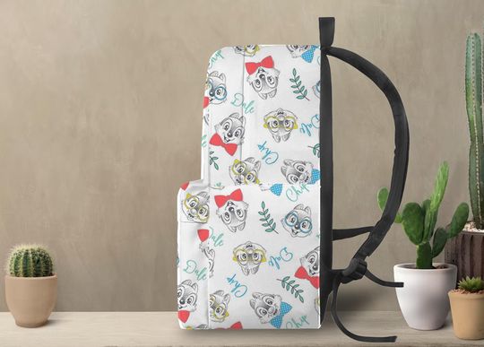 Chip and Dale Backpack, Chip and Dale School Bag, Laptop Backpack, Gift, Backpack