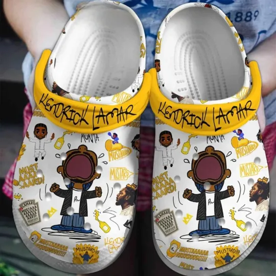 Non-slip Slippers Kendrick Lamar Funny Music Clogs