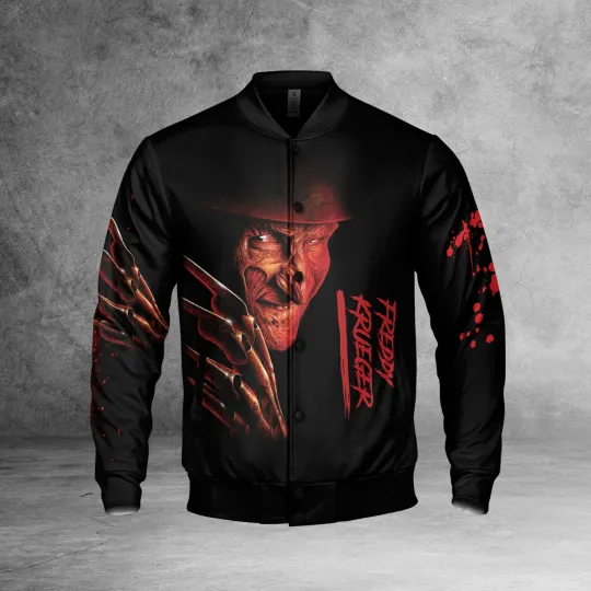 Personalized Horror Freddy Krueger Nightmare On Elm Street Jacket