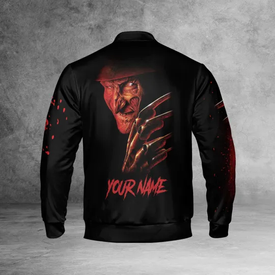 Personalized Horror Freddy Krueger Nightmare On Elm Street Jacket