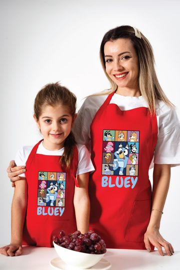BlueyDad Apron